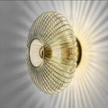 Γυάλινα κυματοειδή επιτοίχια φωτιστικά LumenRipple για εσωτερική διακόσμηση | elesira