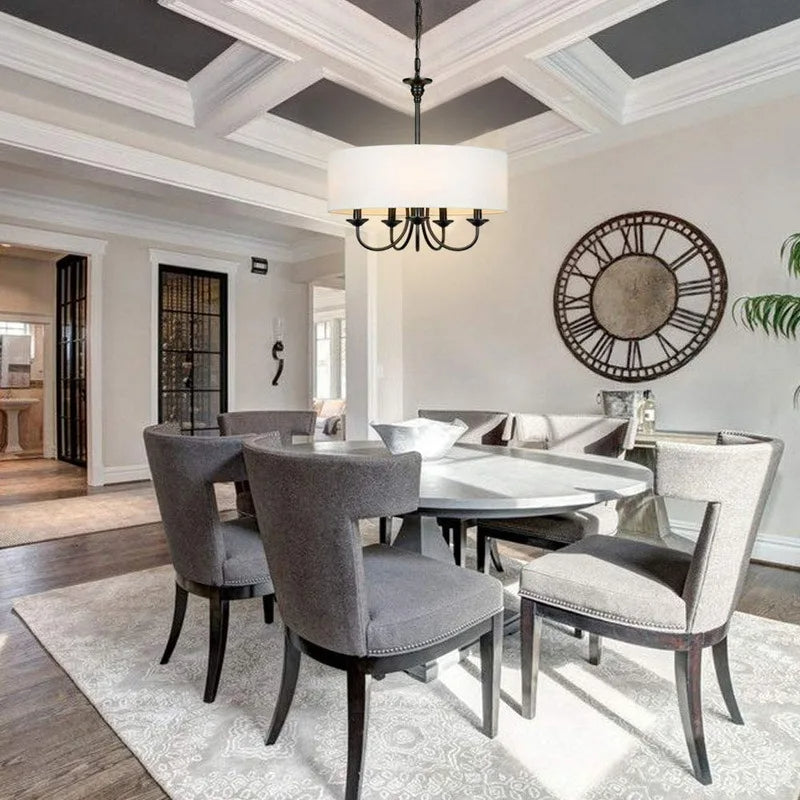 Harmony Glow Drum Chandelier | elesira