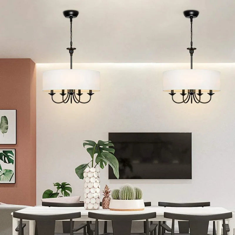 Harmony Glow Drum Chandelier | elesira