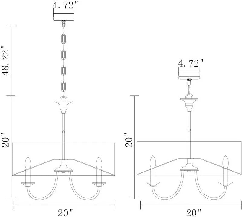 Harmony Glow Drum Chandelier | elesira