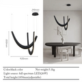 Lampe de plafond LED en bois Bonnie | elesira