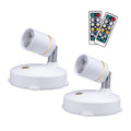 InstaBright Stick-On LED Spotlight – Wireless, Adjustable & Remote-Controlled | elesira