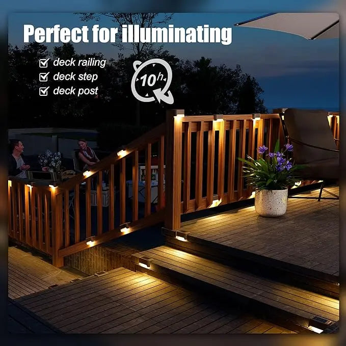 Solar Stair Lights – Exterior Lighting with Automatic Activation | elesira