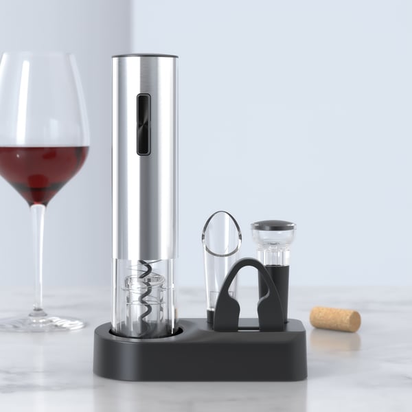 VinAura 6-in-1 Wine Ritual Master | Oppnå uanstrengt eleganse og perfekte skjenkinger hver gang | elesira