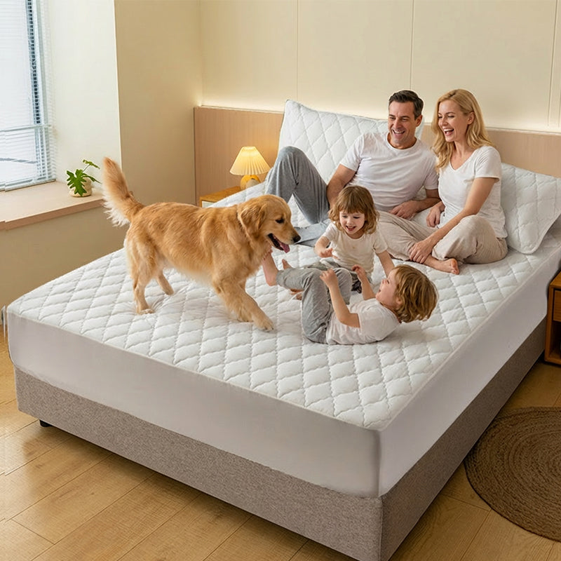 VelumiGuard Mattress Protector Set - Wrap Your Bed in Cloud-Like Softness and Rock-Solid, Worry-Free Shielding | elesira
