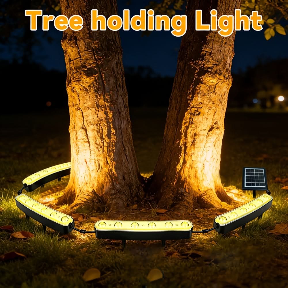 Lampada solare da giardino per alberi e prati | elesira