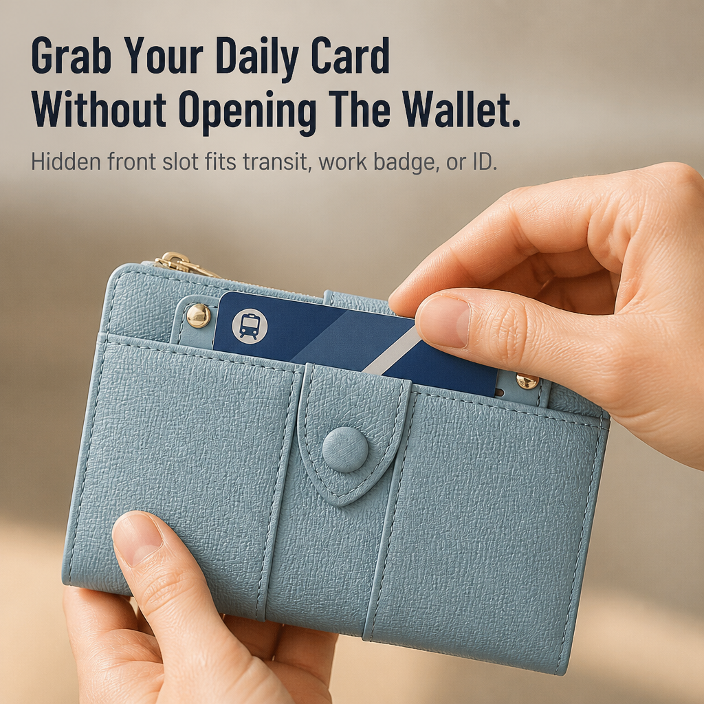 VeroLuxe | Holds 15 Cards Without Adding Bulk to Your Tiniest Bag | elesira