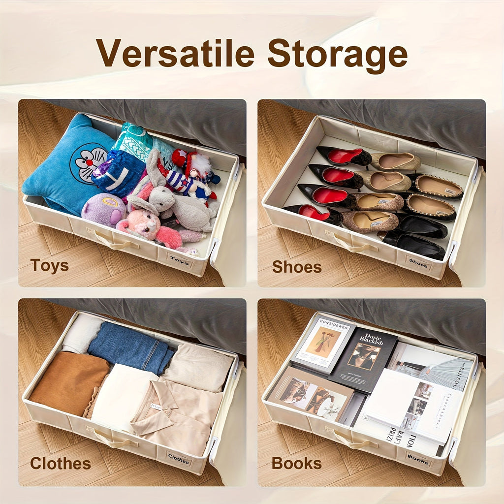 SmartSpace Under-Bed Organizer – Mobile Storage Solution | elesira