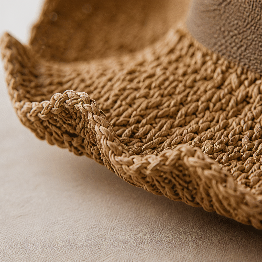 Solenza – Stylish Packable Straw Sun Hat Featuring Bow | elesira