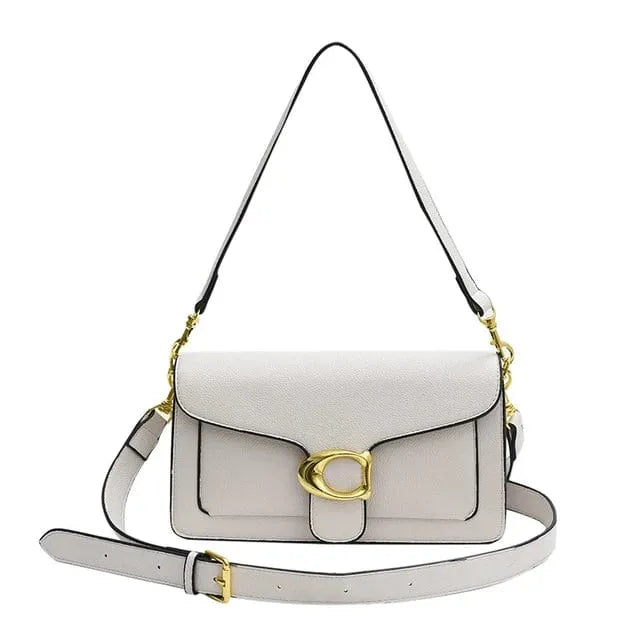 Kifinomult műbőr kézitáska sokoldalú pánttal | elesira