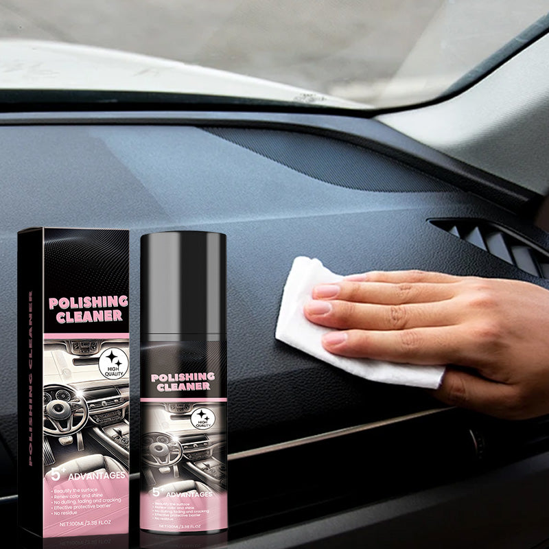 Vibranace Interior Polish | Odmień wnętrze swojego samochodu, nadając mu olśniewający blask jak w salonie, który utrzymuje się na długo | elesira