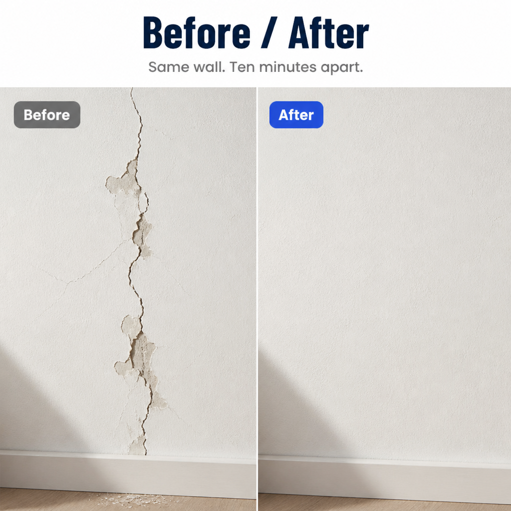 Wandriss | Fill Every Crack and Nail Hole in Less than 10 Minutes | elesira