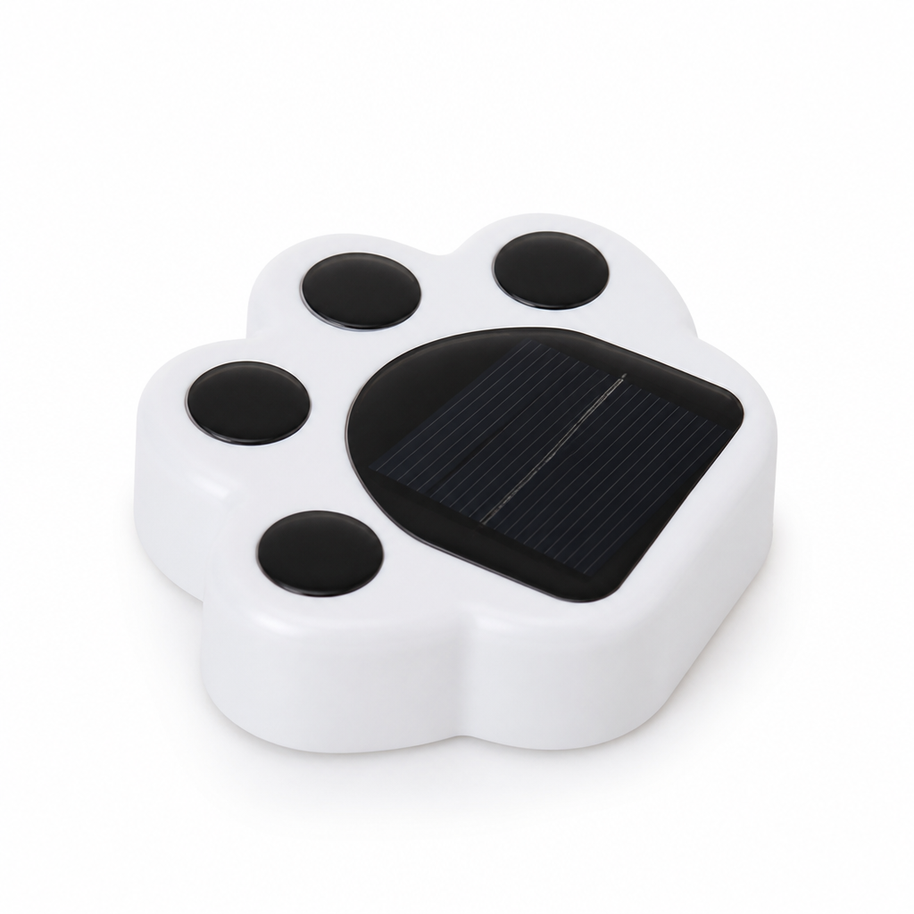 Solar Automatic Paw-Shaped Garden Path Light | elesira