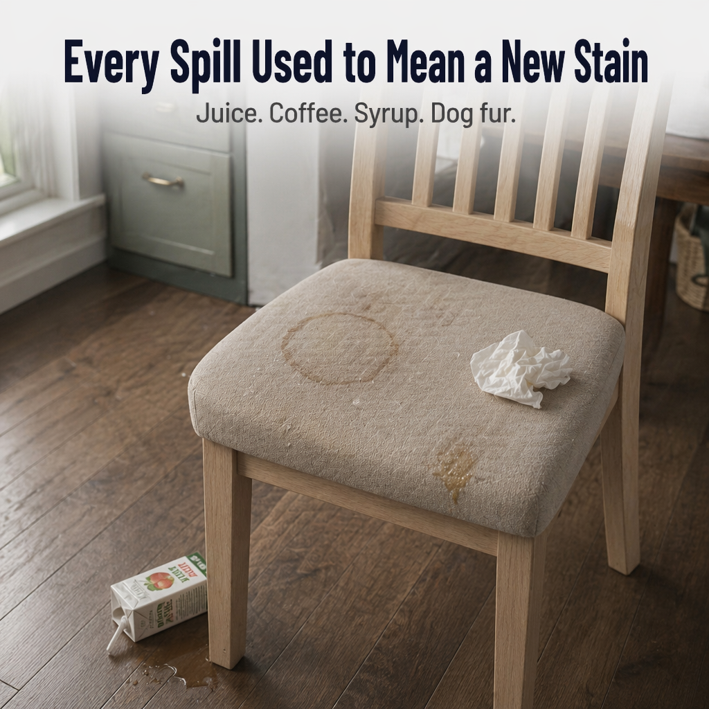 SlipGuard Jacquard Chair Covers | Protect Each Chair Against Spills, Stains & Sticky Fingers | elesira