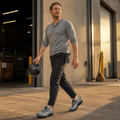VivaStride – Steel-Toe Work Sneakers Featuring Rapid-Twist Lacing System | elesira