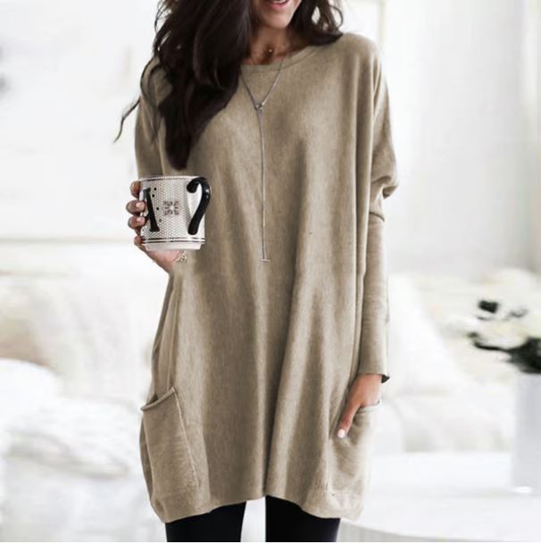 VeloriNest FlowBlouse | اشعري بحرية الراحة الناعمة كالغيوم التي تبرز جمال كل منحنى | elesira