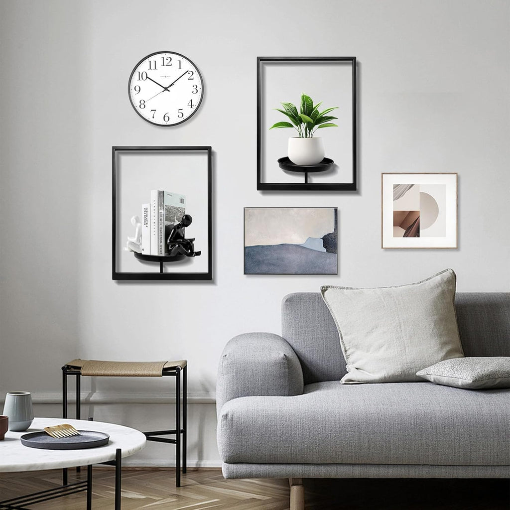 Wall Mounted Plant Holder - Metal Frame - Space-Saving - Plantify | elesira