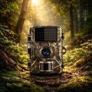 Cámara de monitoreo de fauna con visión nocturna - Detector de movimiento - Resistente a la intemperie - Forest Guardian | elesira