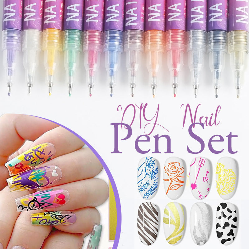 VivaTone Nail Pens | Unleash Your Boldest, Show-Stopping Nail Art Instantly | elesira