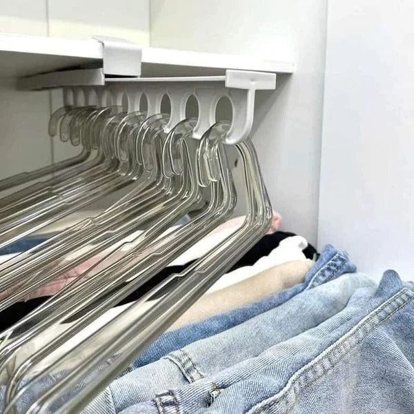 Asta salvaspazio per guardaroba per riporre pantaloni estensibili | elesira