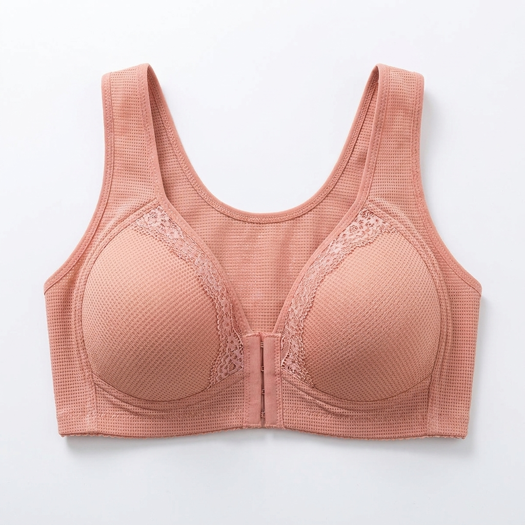VivaFemme – Sutien din dantelă, fără bretele, cu închidere frontală | elesira