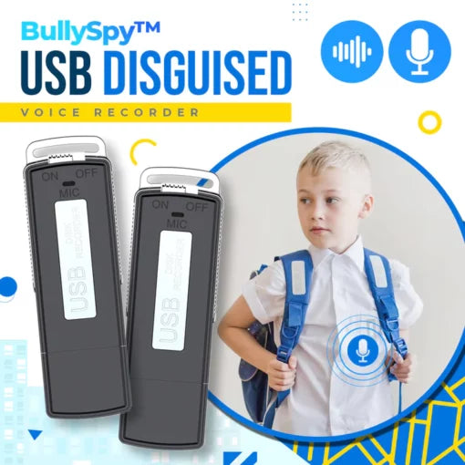 Diktiergerät - dezentes Design - Geräuschfilterung - BullySpy | elesira
