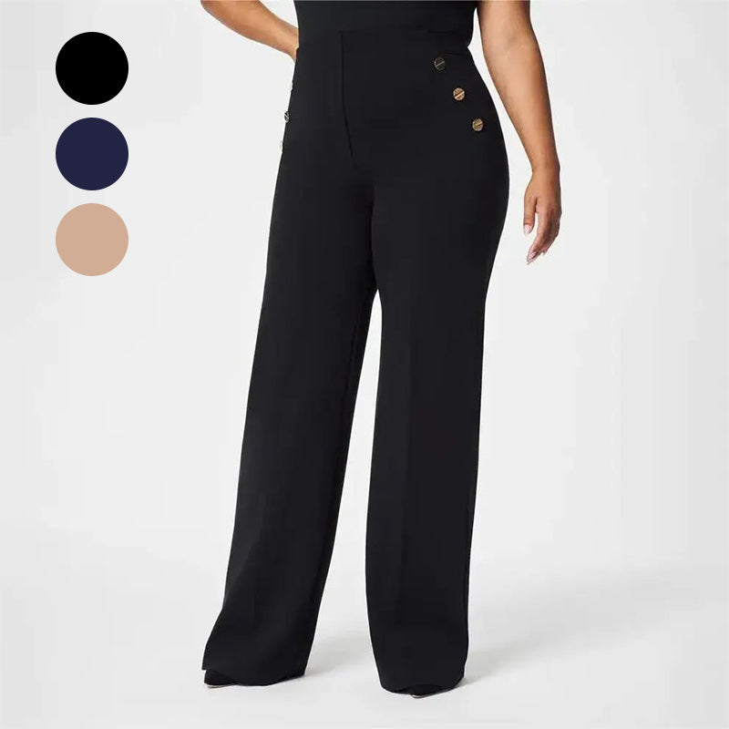 Pantaloni cu croială largă VeloraFlow | Conturează-ți silueta cu confort și eleganță toată ziua | elesira