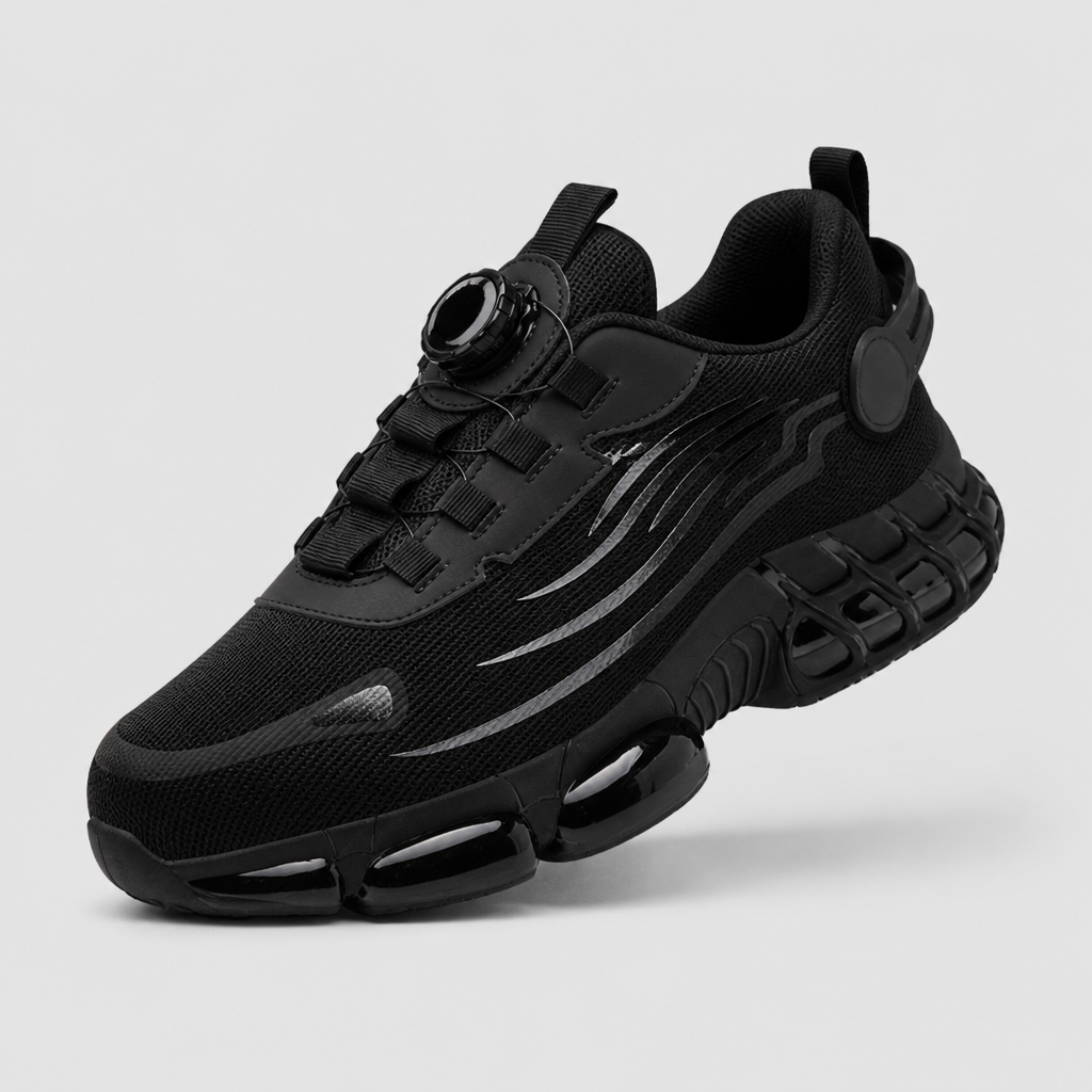 VivaStride – Steel-Toe Work Sneakers Featuring Rapid-Twist Lacing System | elesira