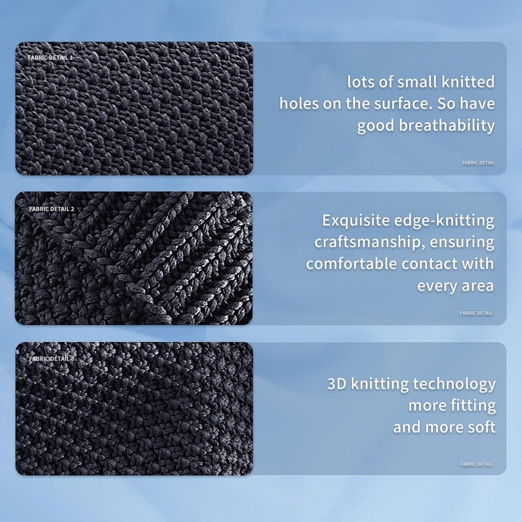 Cozy Comfort Weighted Knitted Blanket With Cooling Microfiber For All Season Relaxation - Elesira