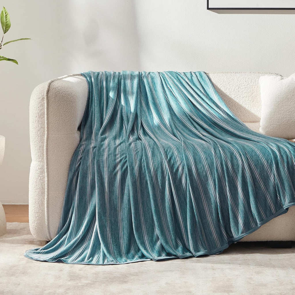 Arc-Chill Blanket From Cooling Collection For Hot Sleepers Lightweight Summer - Elesira