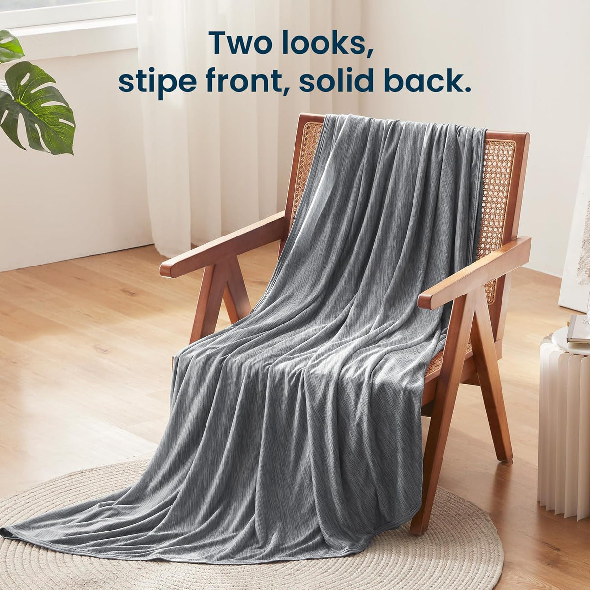 Arc-Chill Blanket From Cooling Collection For Hot Sleepers Lightweight Summer - Elesira