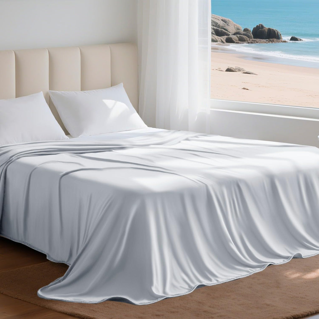 Cool Comfort Queen Cooling Blanket With Q Max Over 0.4 Fabric For Hot Sleepers - Elesira