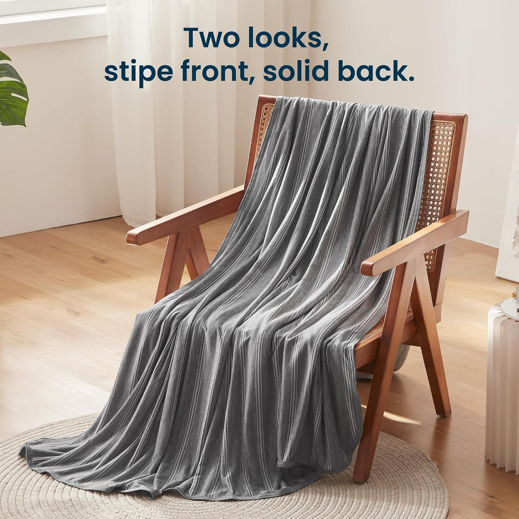 Arc-Chill Blanket From Cooling Collection For Hot Sleepers Lightweight Summer - Elesira