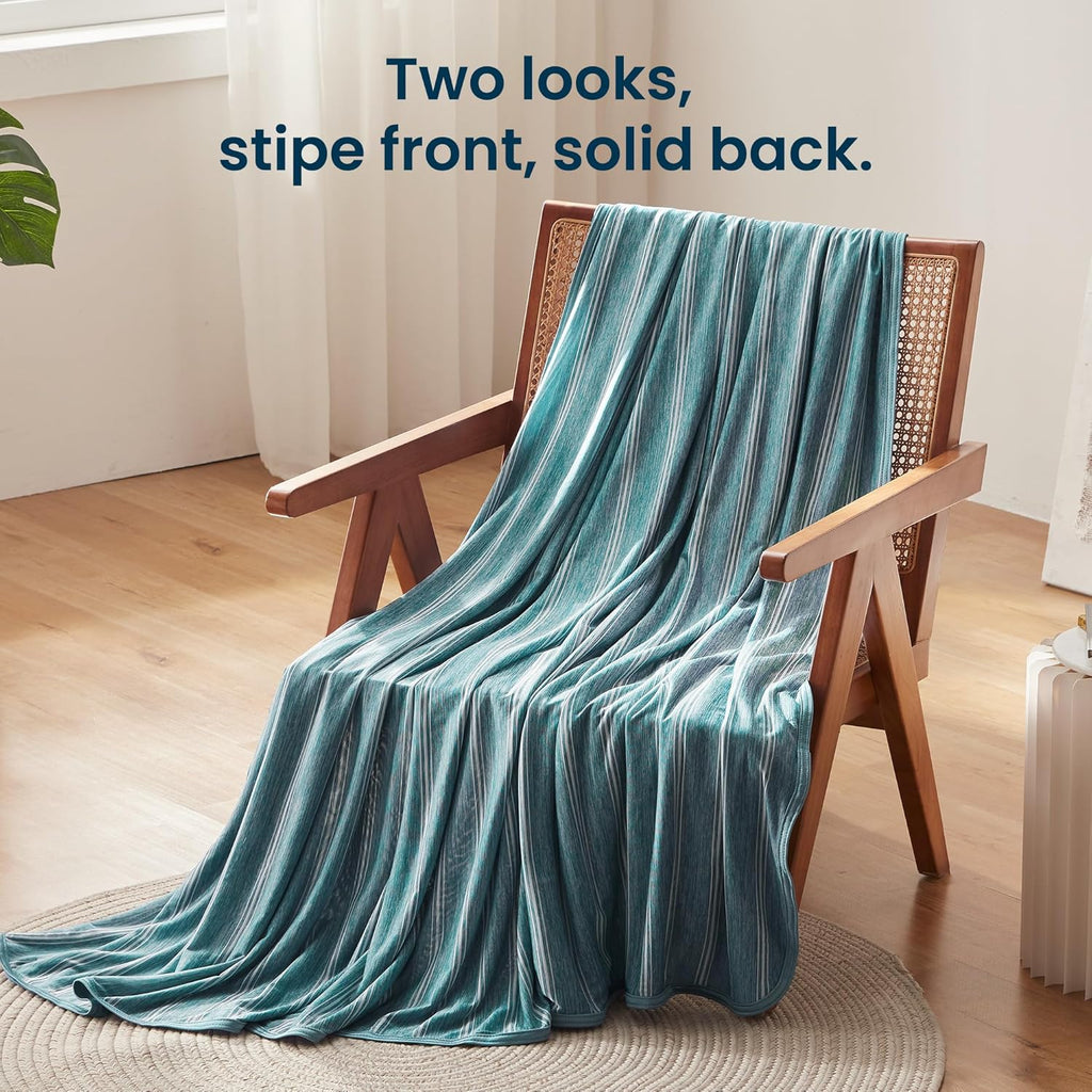 Arc-Chill Blanket From Cooling Collection For Hot Sleepers Lightweight Summer - Elesira