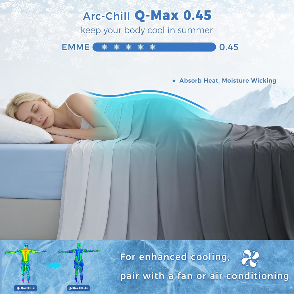 Chill Comfort 夜间毯，采用 Arc-Chill 技术，适合怕热人群 - Elesira