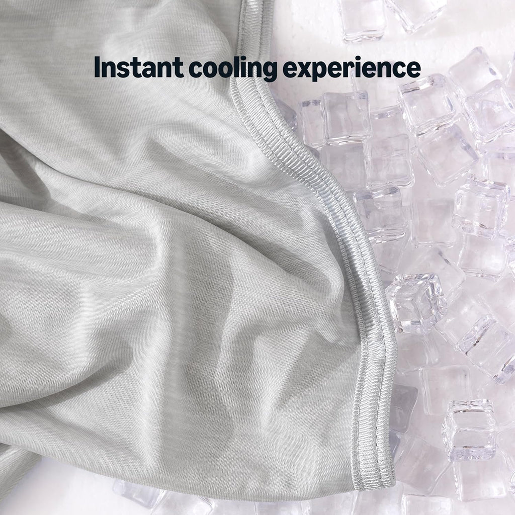 Cooling Comfort Reversible Blanket For Hot Sleepers, Soft Lightweight Throw For Bed And Couch - Elesira