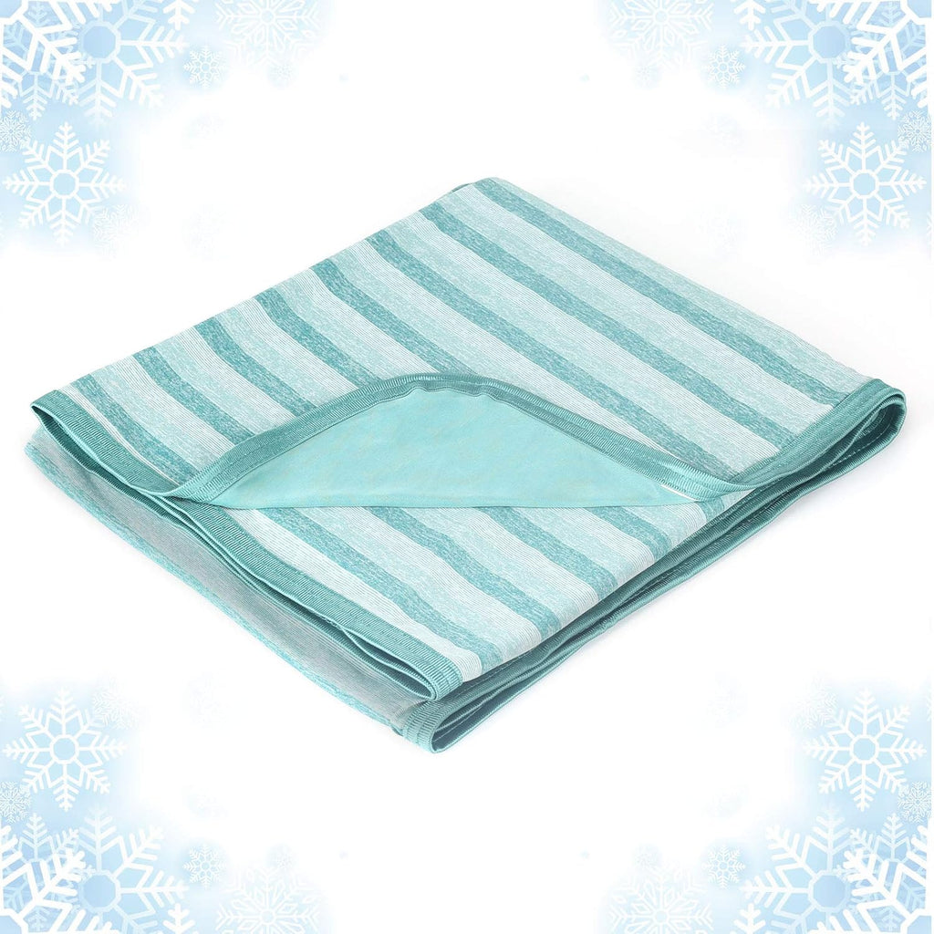 Cool Comfort Lightweight Double Sided Cooling Blanket For Hot Sleepers And Night Sweats - Elesira