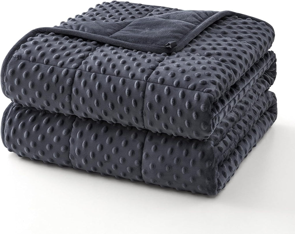Dots Signature-vægtæppe med kølende mikrofiber til komfort året rundt – Elesira