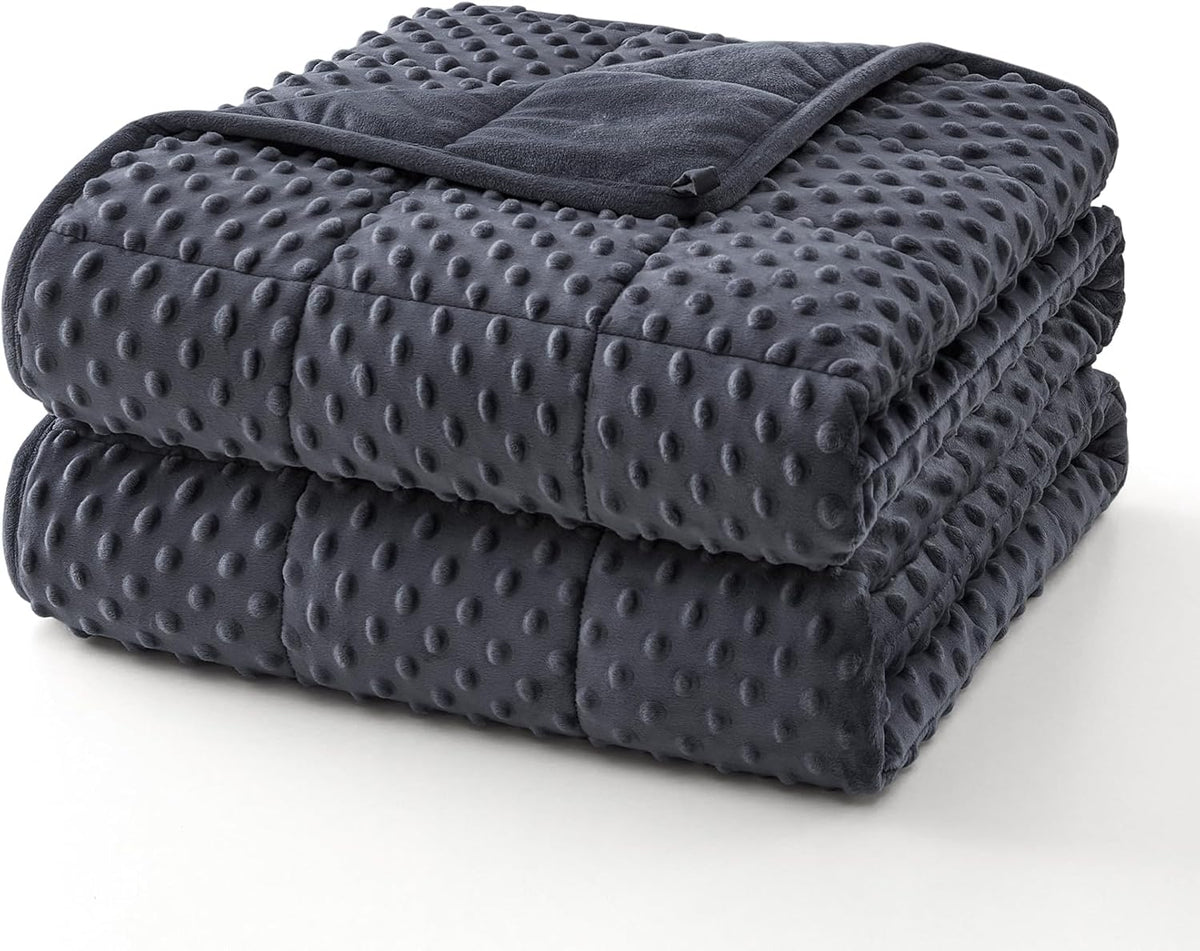 Dots Signature-vægtæppe med kølende mikrofiber til komfort året rundt – Elesira