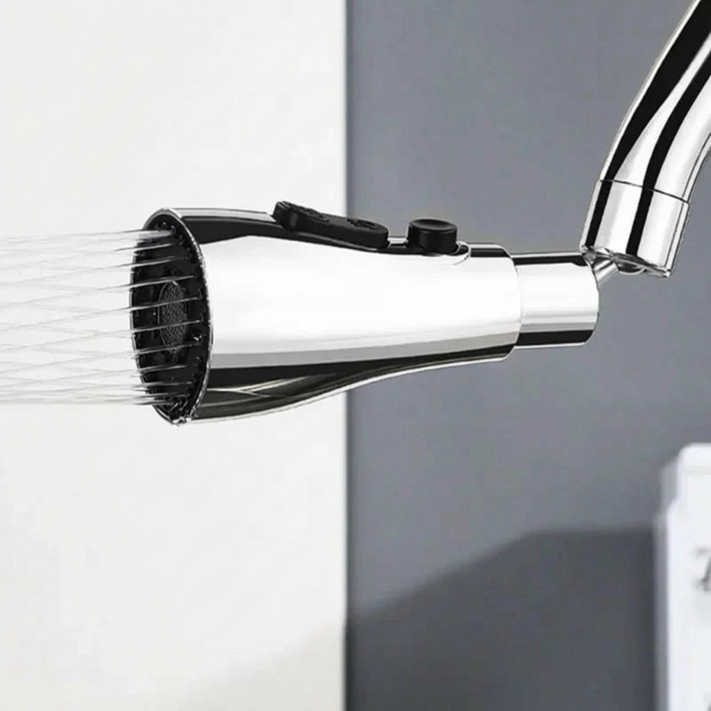 Spruzzatore versatile per rubinetto da cucina con rotazione a 360° | elesira