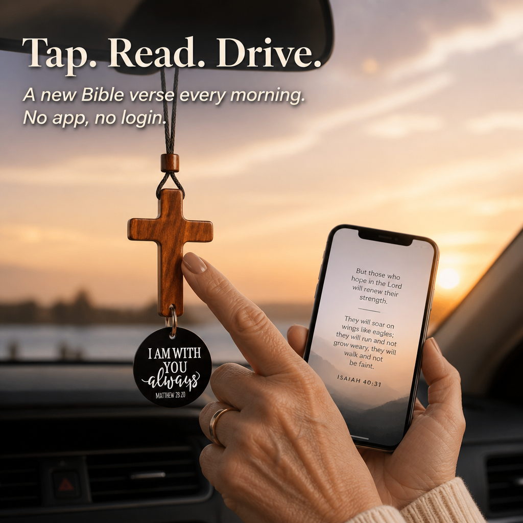SoteraGrace | Tap the Cross, Receive a New Bible Verse Each Day | elesira