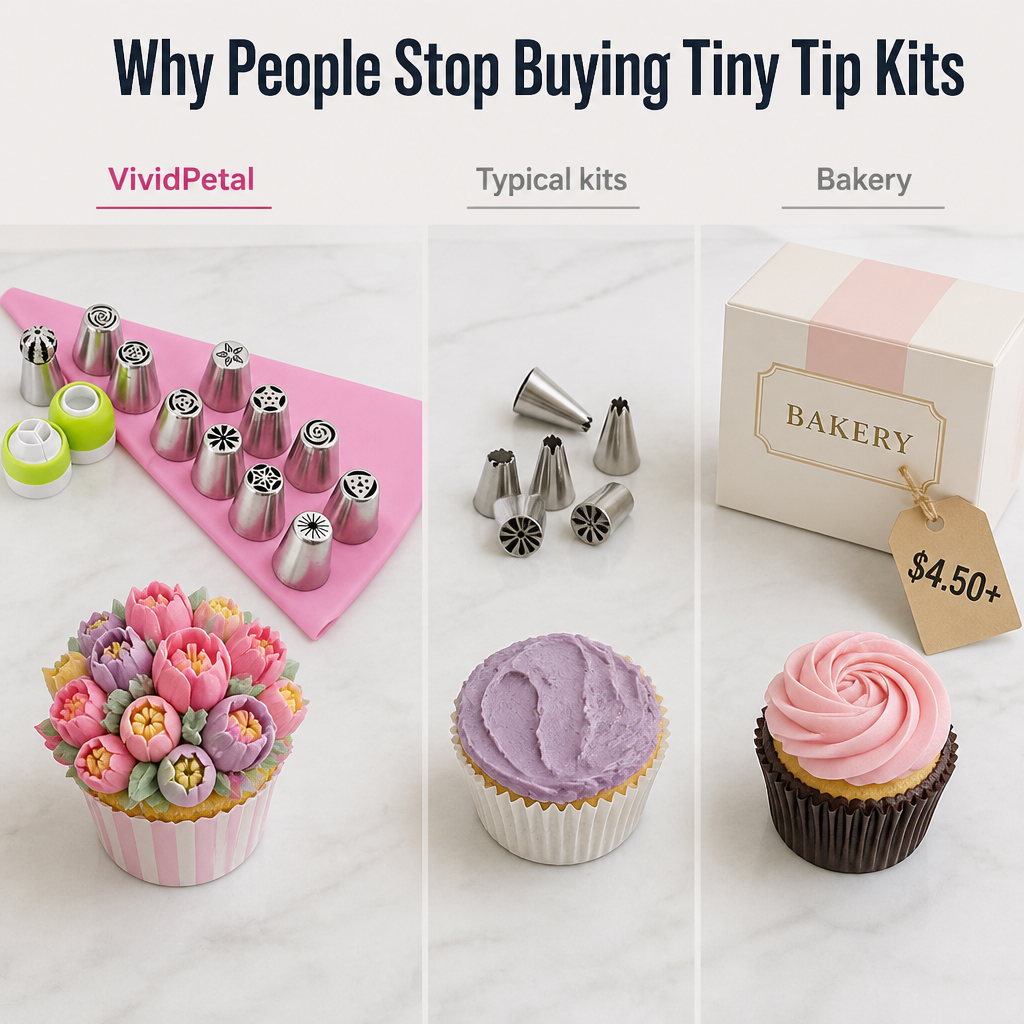 VividPetal | Réalisez des fleurs en crème au beurre dignes d’une pâtisserie en une simple pression | elesira