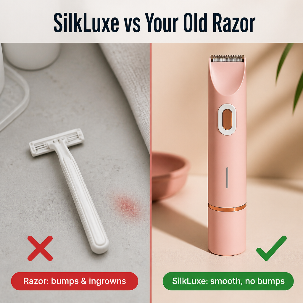 SilkLuxe | Koe vauvanpehmeä, nyppylätön iho jokaisella ajolla | elesira