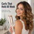 VividCurl | Wrap Salon Curls That Hold a Full Week Without Frying Your Hair | elesira