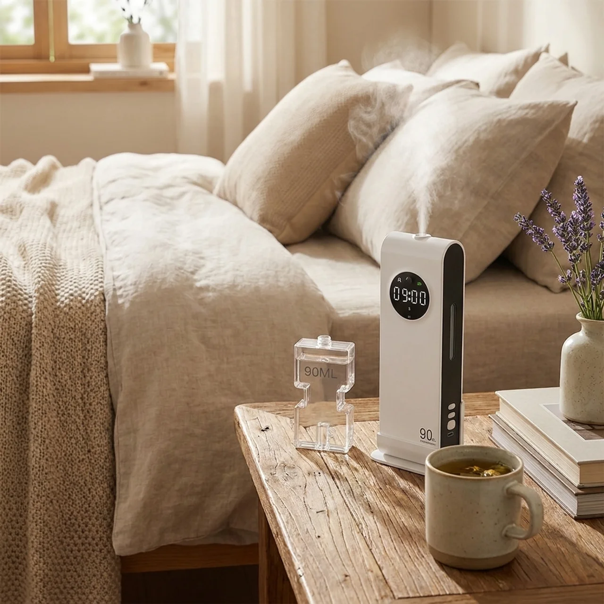 Smart duftdispenser med bevegelsesdeteksjon og tidsstyrt dosering | elesira