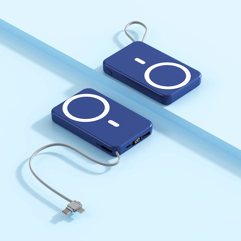 无线充电宝，磁吸设计，支持 MagSafe | elesira