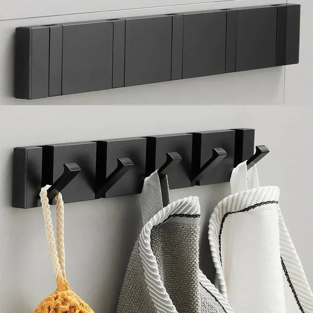 Stilren plassbesparende veggkrok med sammenleggbar design | elesira