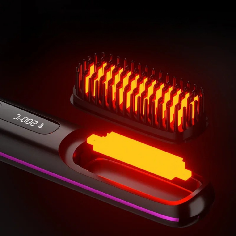 Alisador de cabello inalámbrico con tecnología iónica – diseño cerámico | elesira