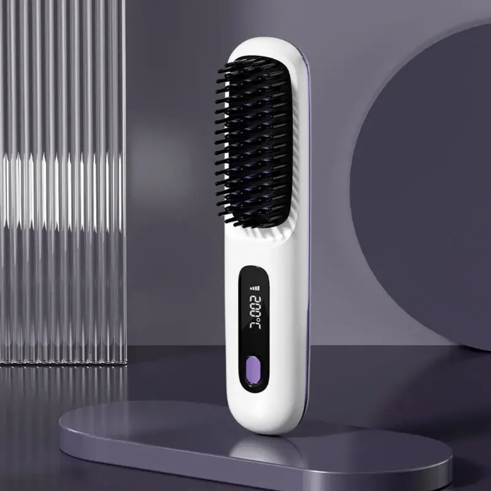 Alisador de cabello inalámbrico con tecnología iónica – diseño cerámico | elesira