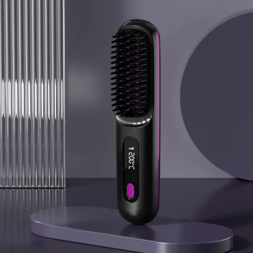 Alisador de cabello inalámbrico con tecnología iónica – diseño cerámico | elesira